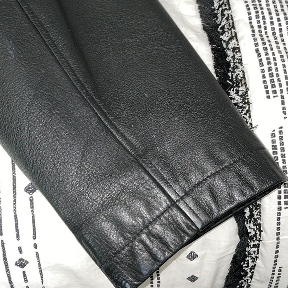 Mens Wilsons leather jacket- M Julian size Large - Picture 10 of 16